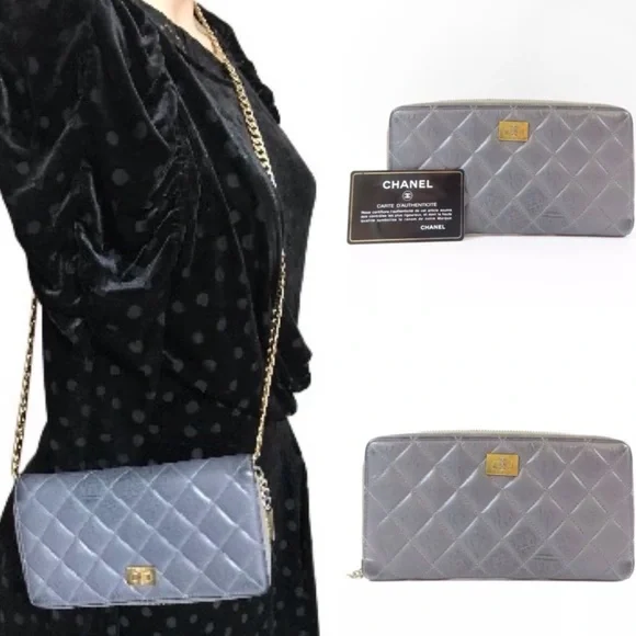 CHANEL QUILTED ZIPPY WALLET FOR IPHONE PLUS - Picture 6 of 15